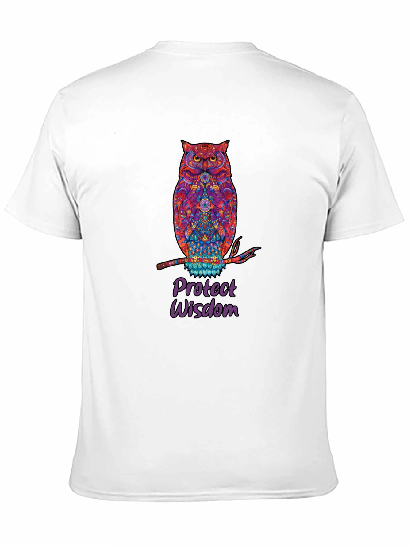 Owl Protect Wisdom Graphic Tee