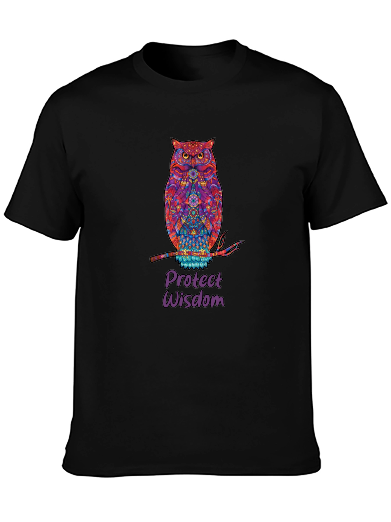 Owl Protect Wisdom Graphic Tee