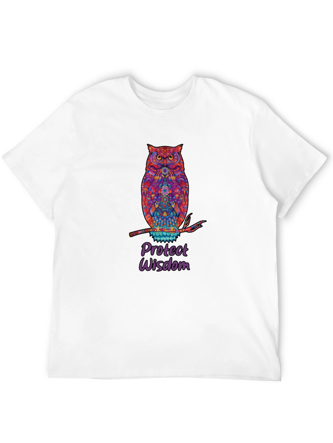 Owl Protect Wisdom Graphic Tee
