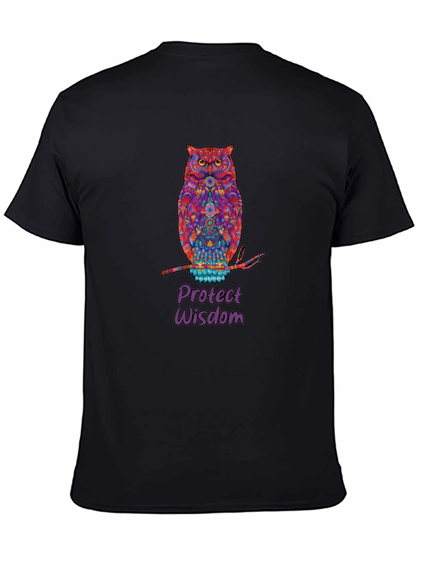 Owl Protect Wisdom Graphic Tee
