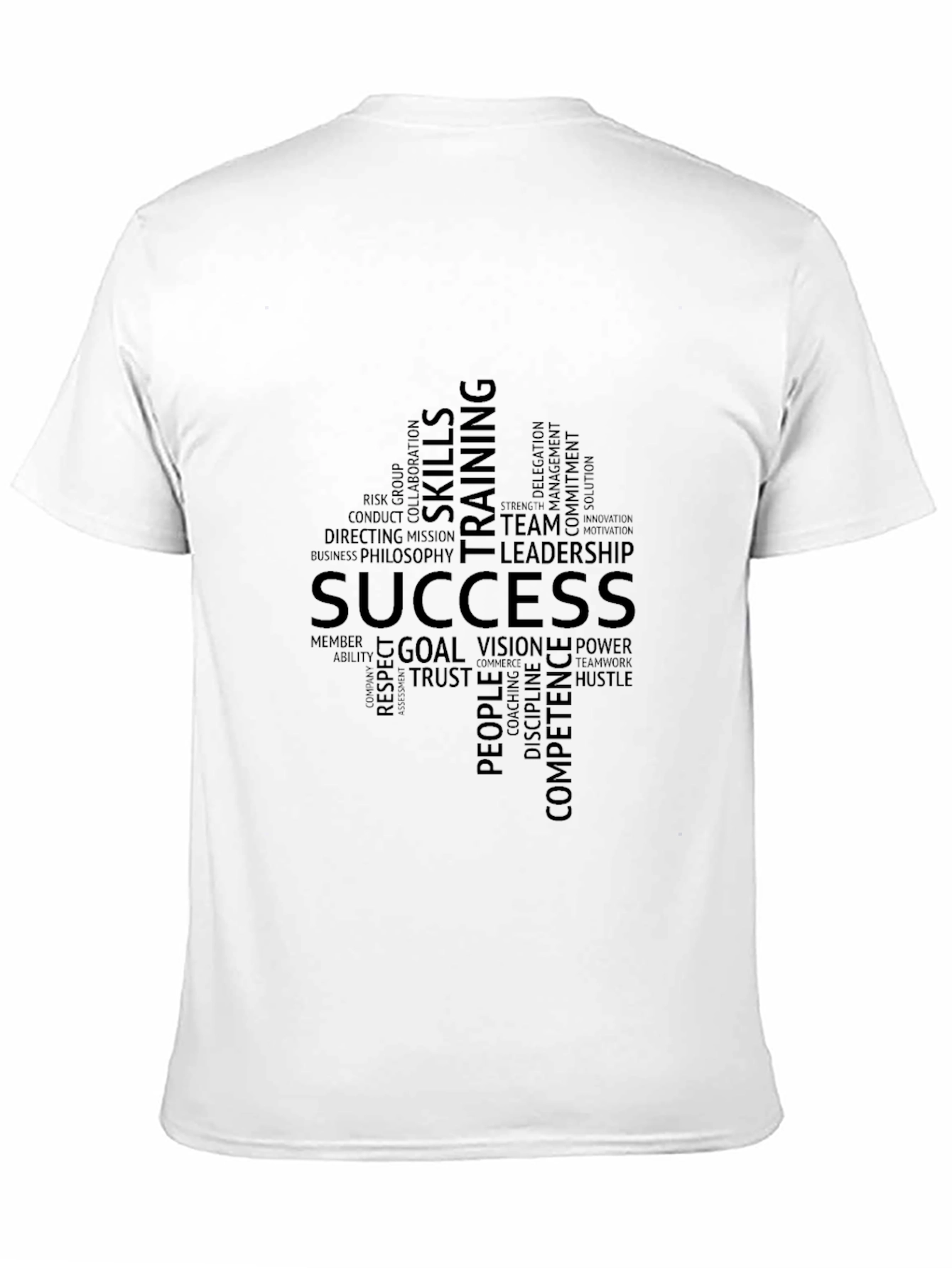 Success Word Cloud Graphic T-Shirt