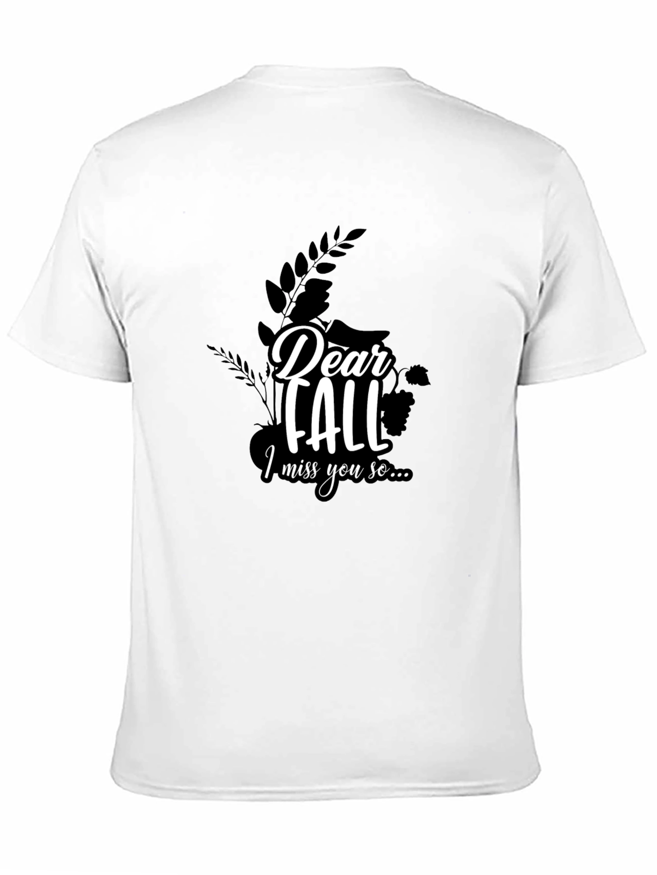 Dear Fall Graphic Tee - Soft & Stylish