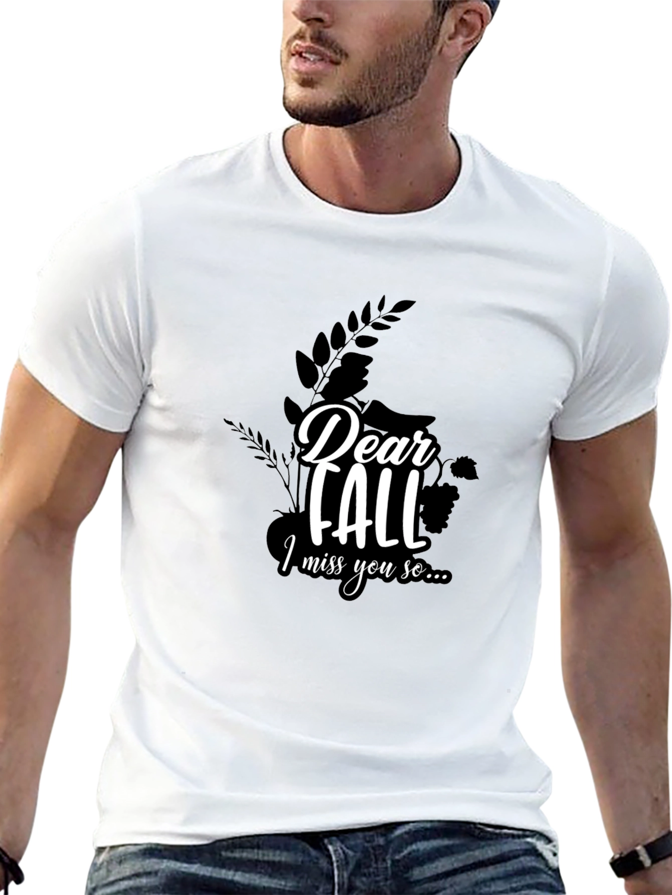 Dear Fall Graphic Tee - Soft & Stylish