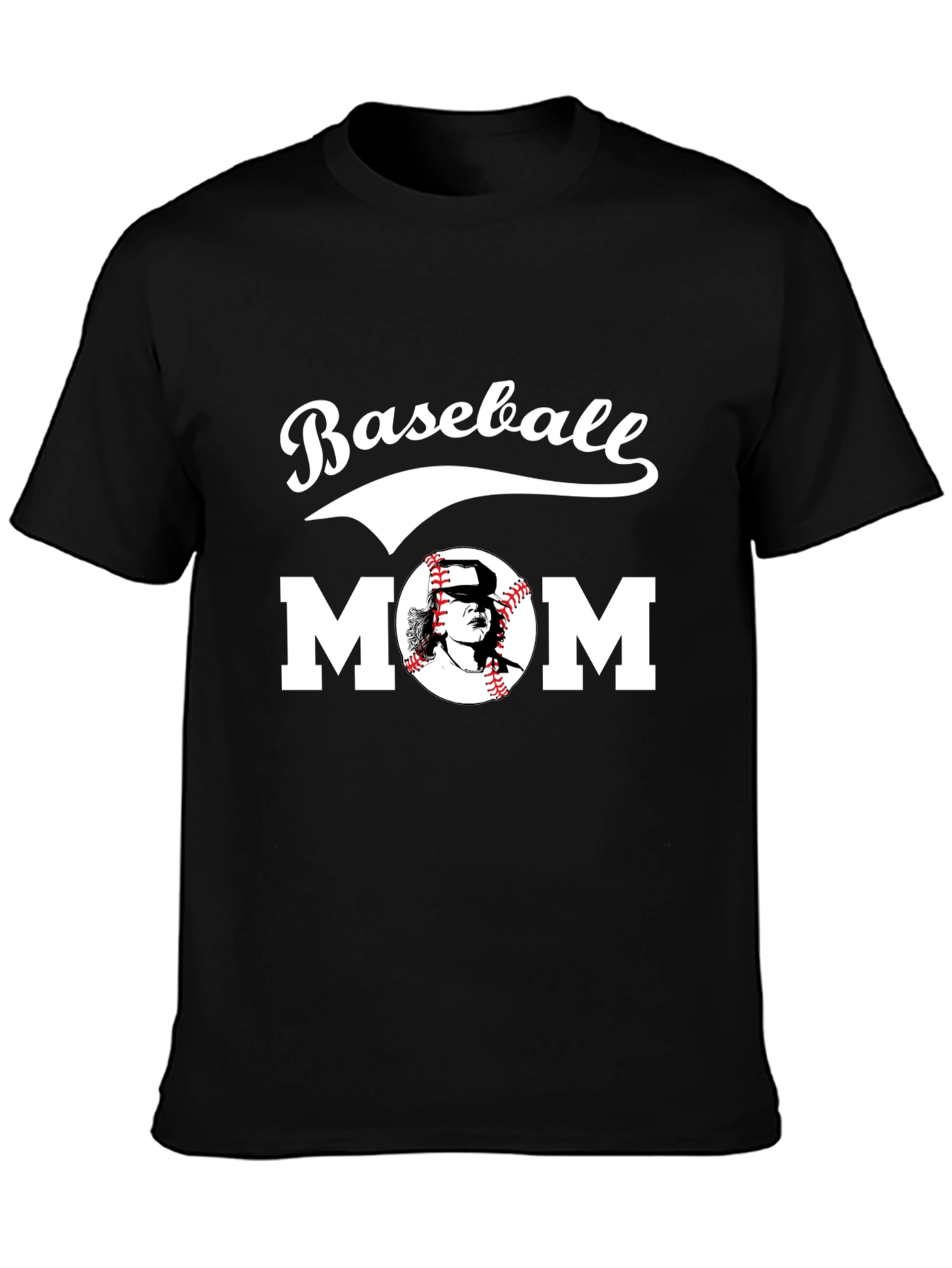 Baseball Mom Graphic T-Shirt