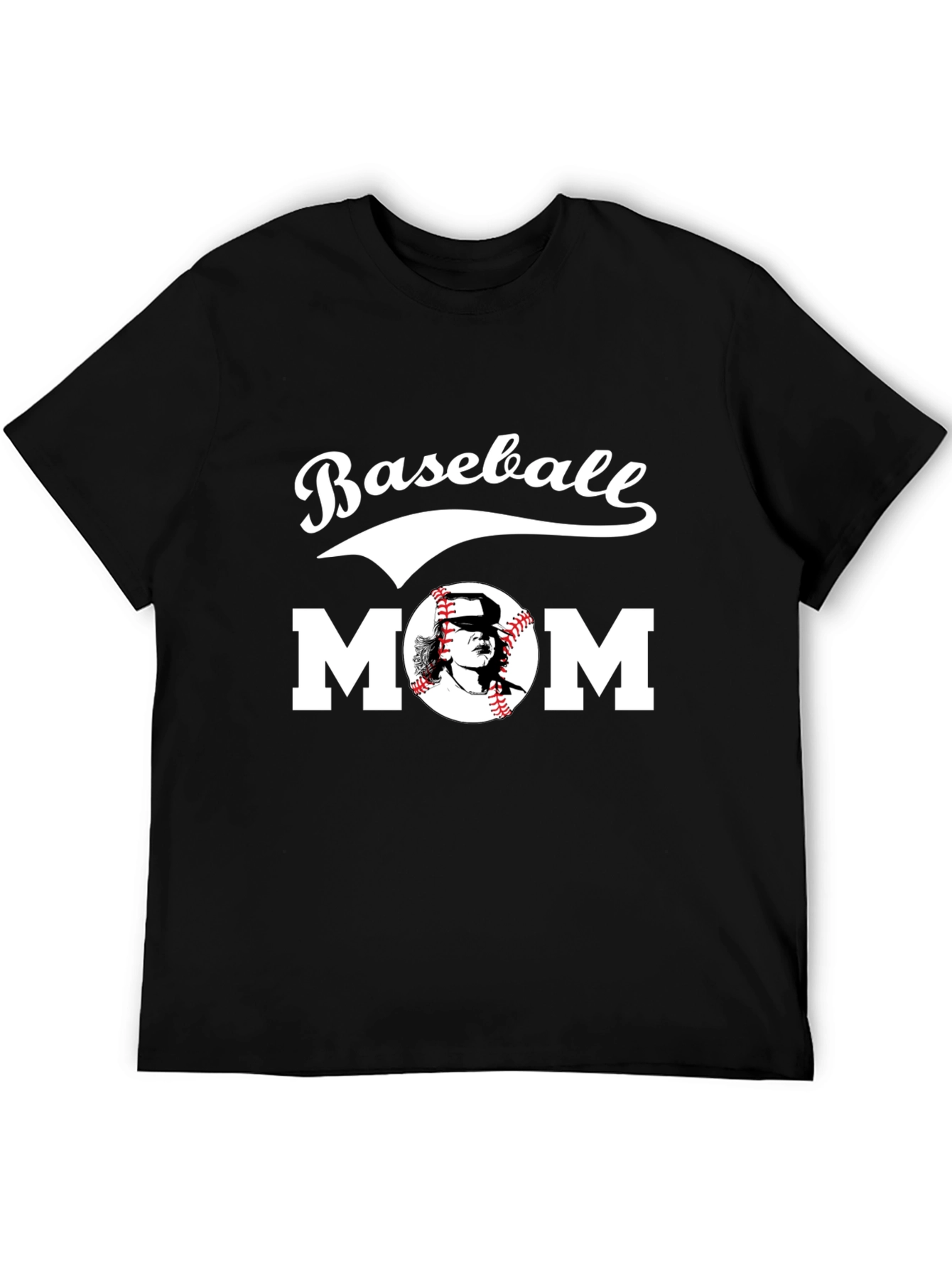 Baseball Mom Graphic T-Shirt