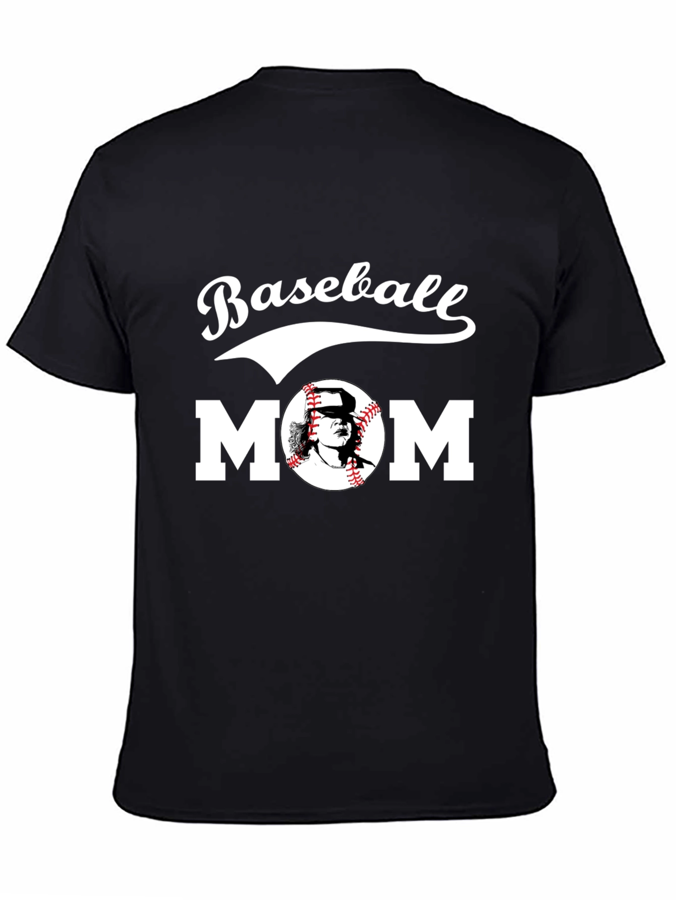 Baseball Mom Graphic T-Shirt