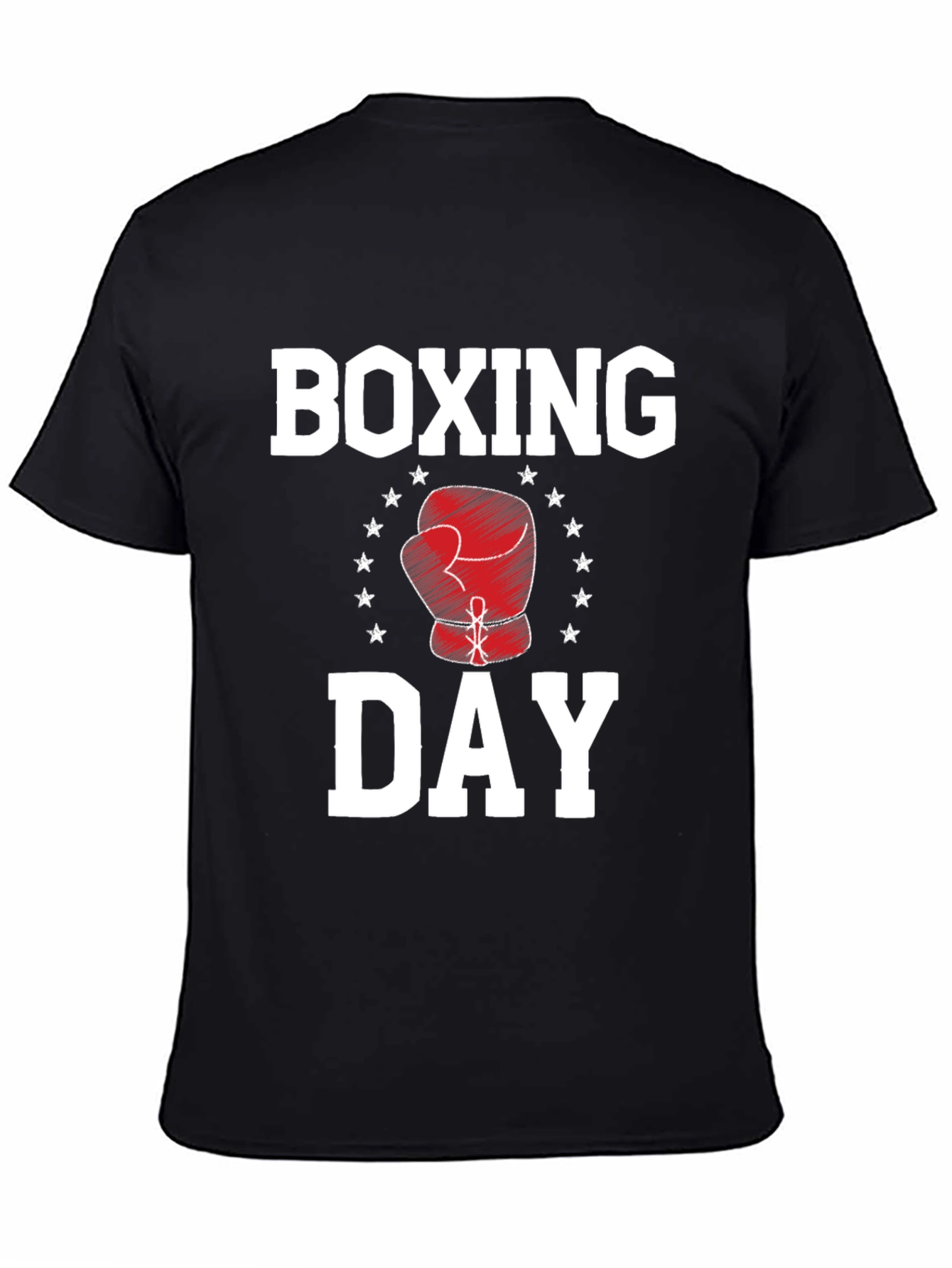 Boxing Day T-Shirt Boxing Glove Graphic Novelty Tee