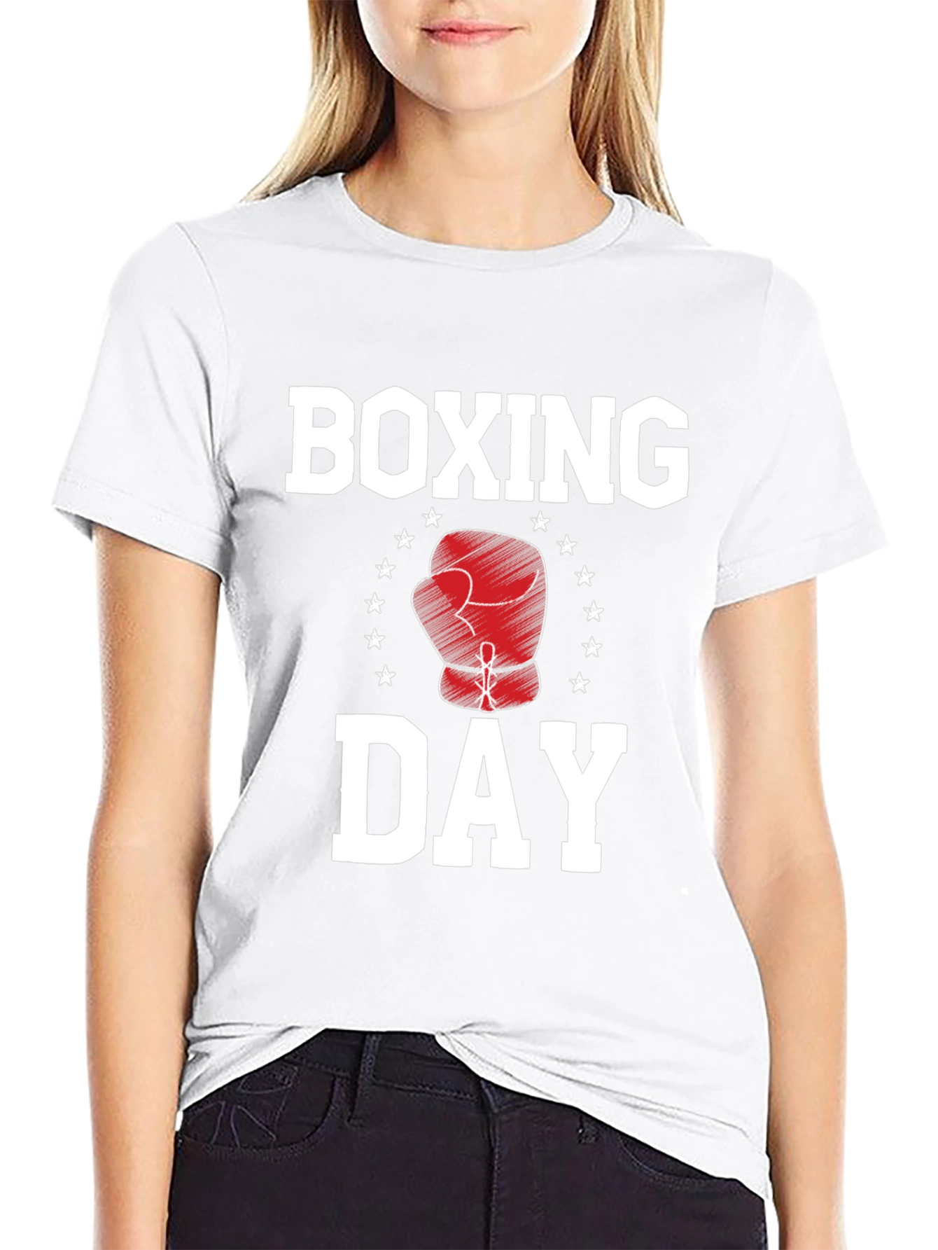 Boxing Day T-Shirt Boxing Glove Graphic Novelty Tee