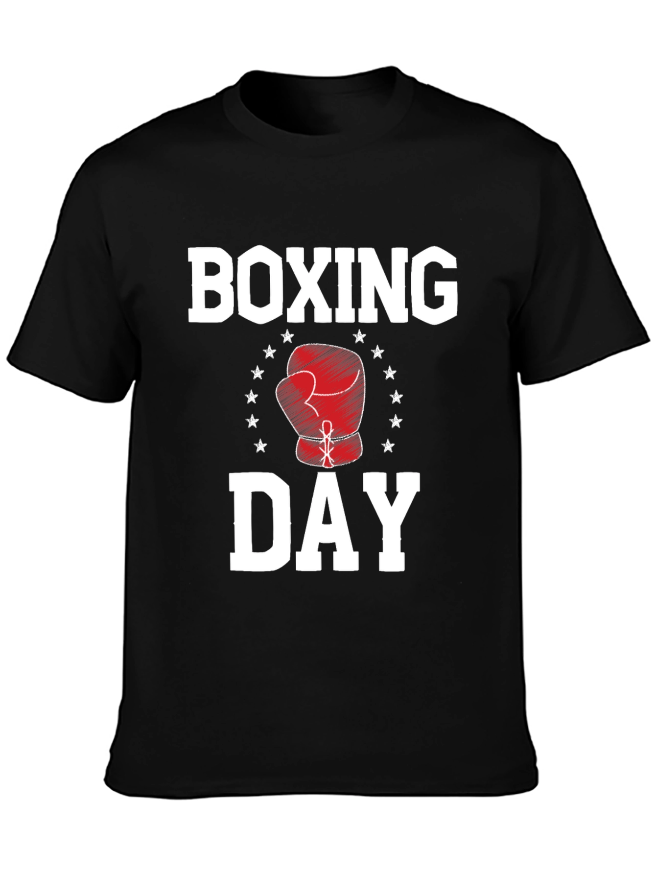 Boxing Day T-Shirt Boxing Glove Graphic Novelty Tee