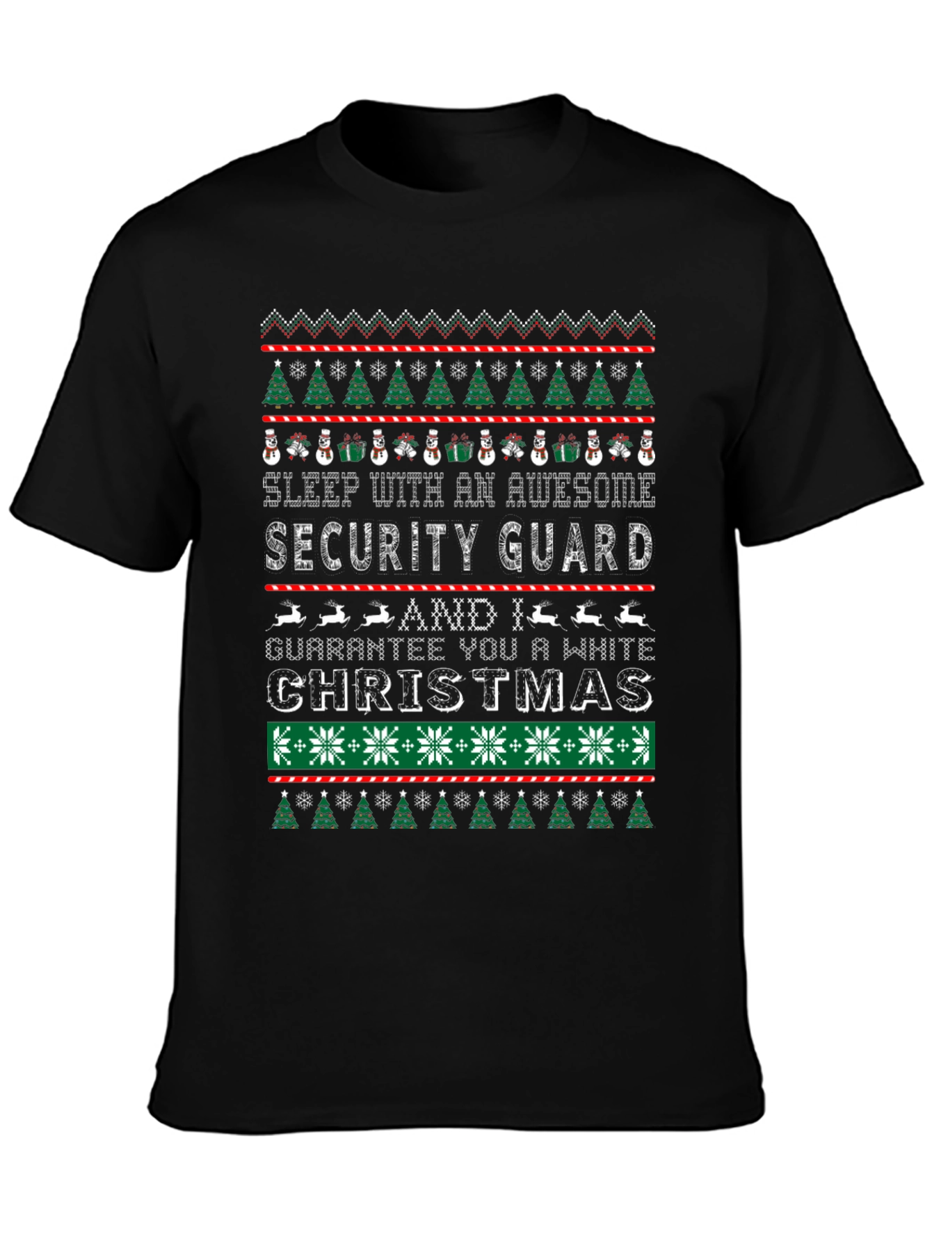 Security Guard Christmas Sweater T-Shirt