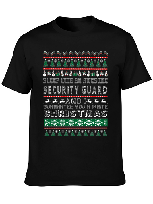 Security Guard Christmas Sweater T-Shirt