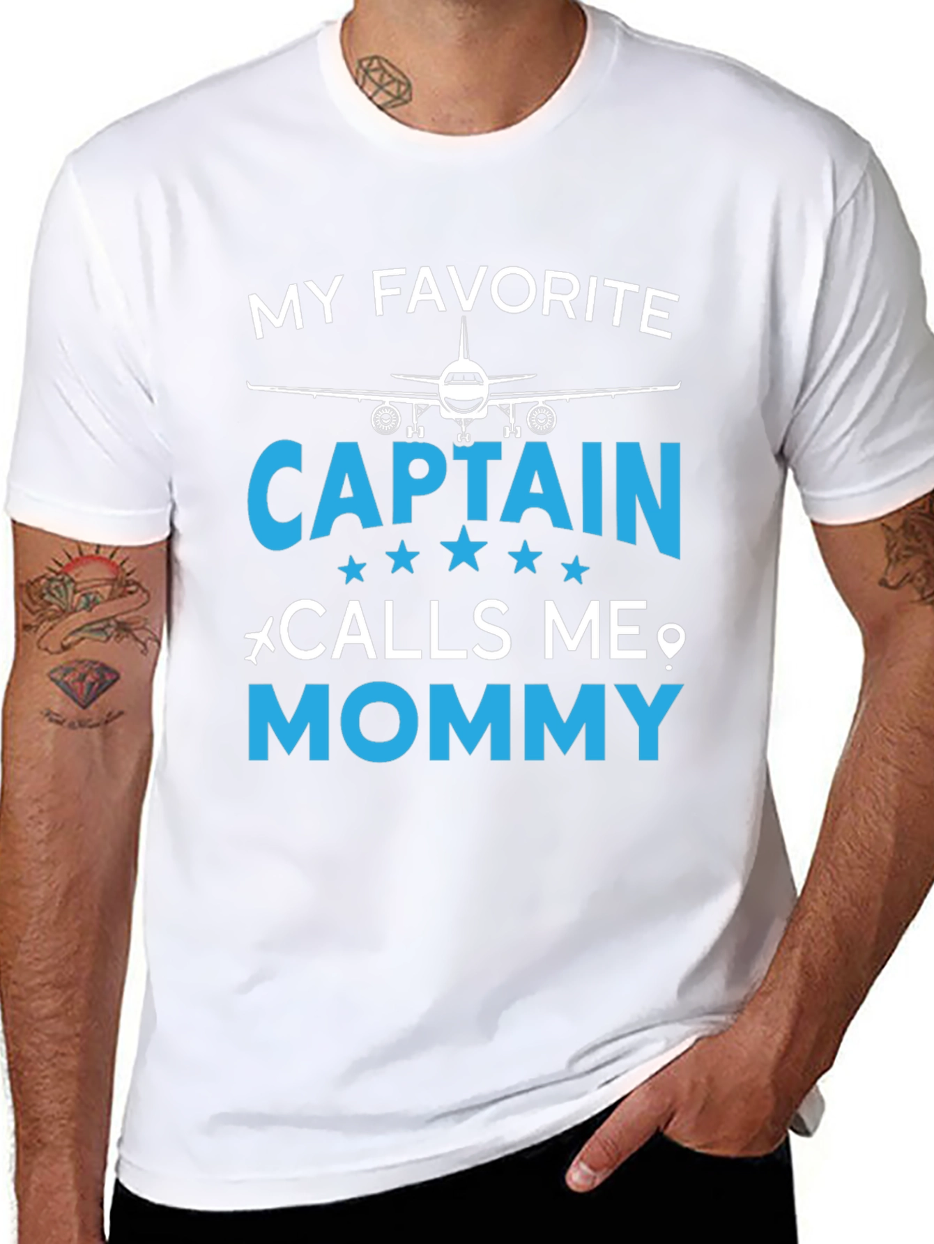My Favorite Captain Calls Me Mommy T-Shirt