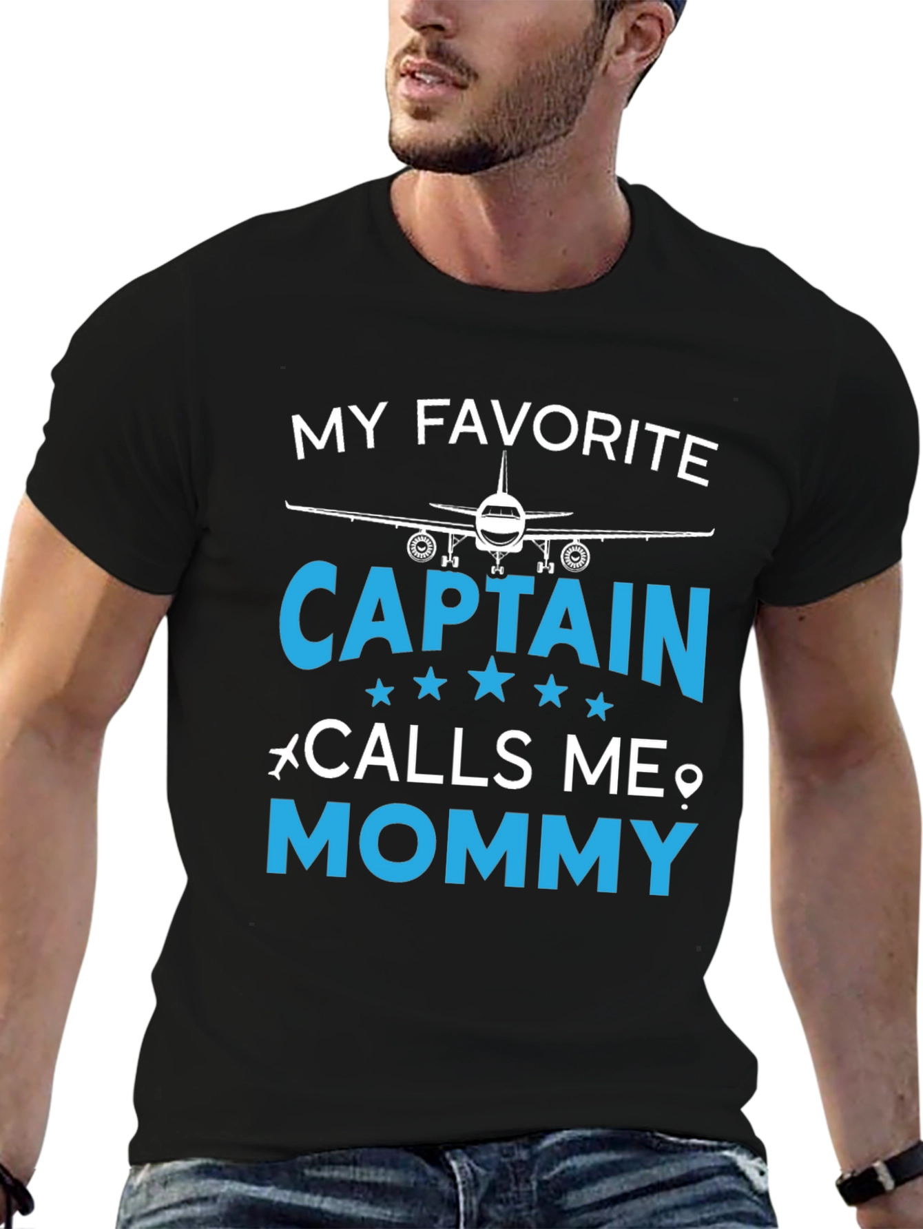 My Favorite Captain Calls Me Mommy T-Shirt