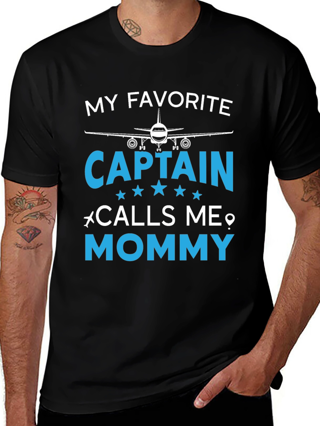My Favorite Captain Calls Me Mommy T-Shirt