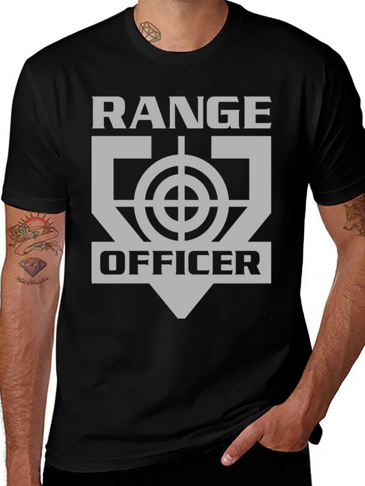 Range Officer T-Shirt - Target Logo Graphic Tee