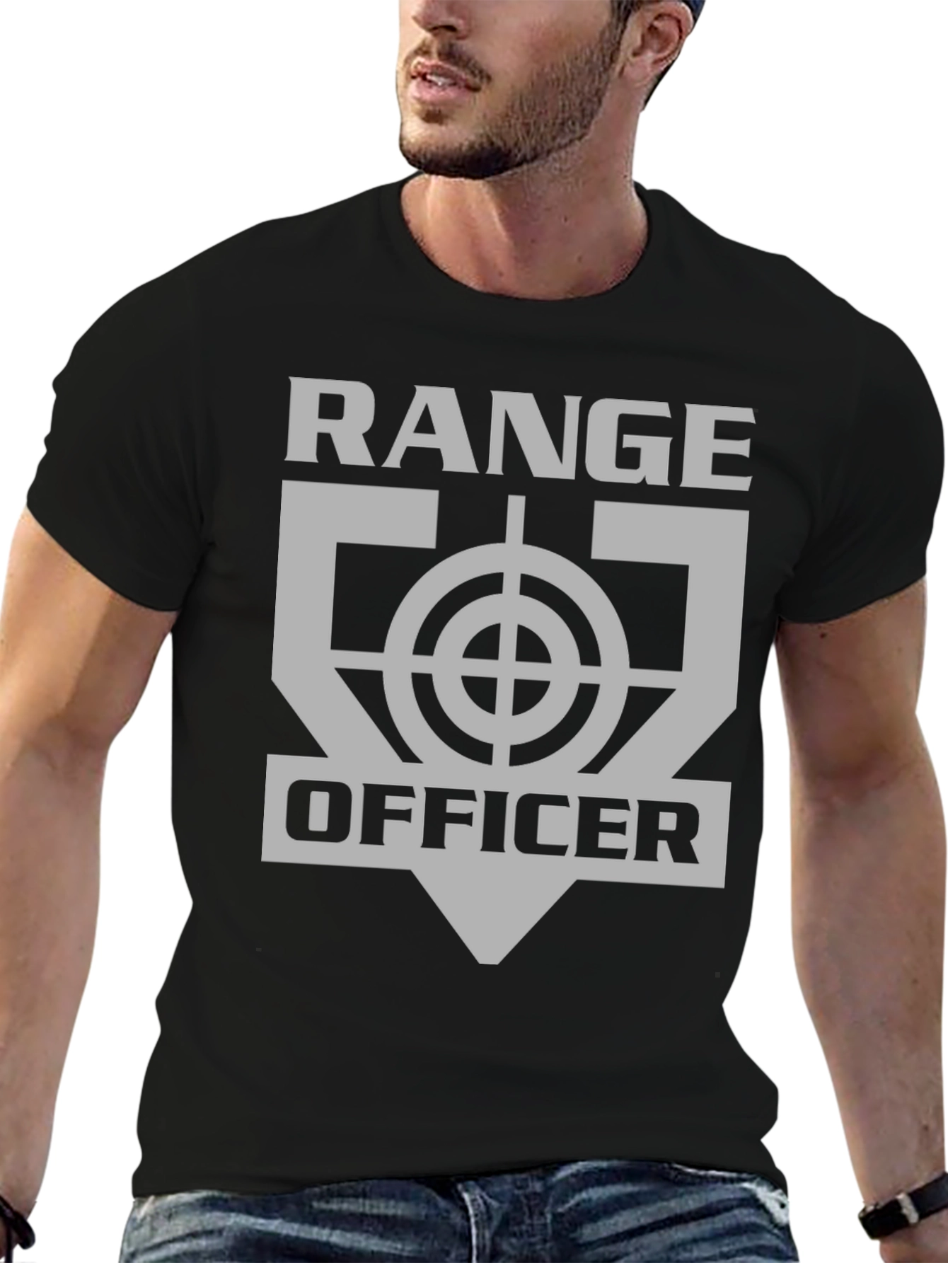 Range Officer T-Shirt - Target Logo Graphic Tee