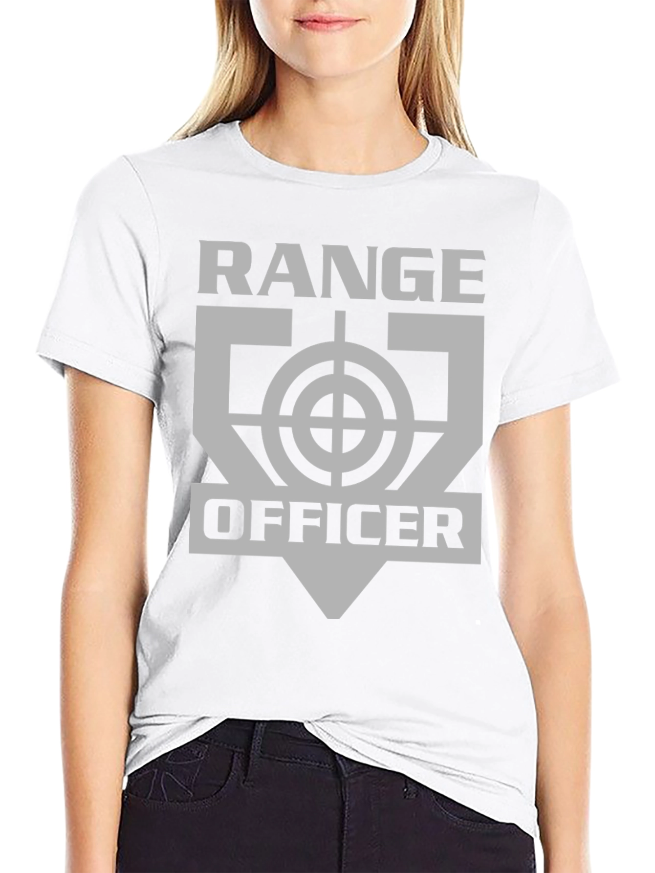 Range Officer T-Shirt - Target Logo Graphic Tee