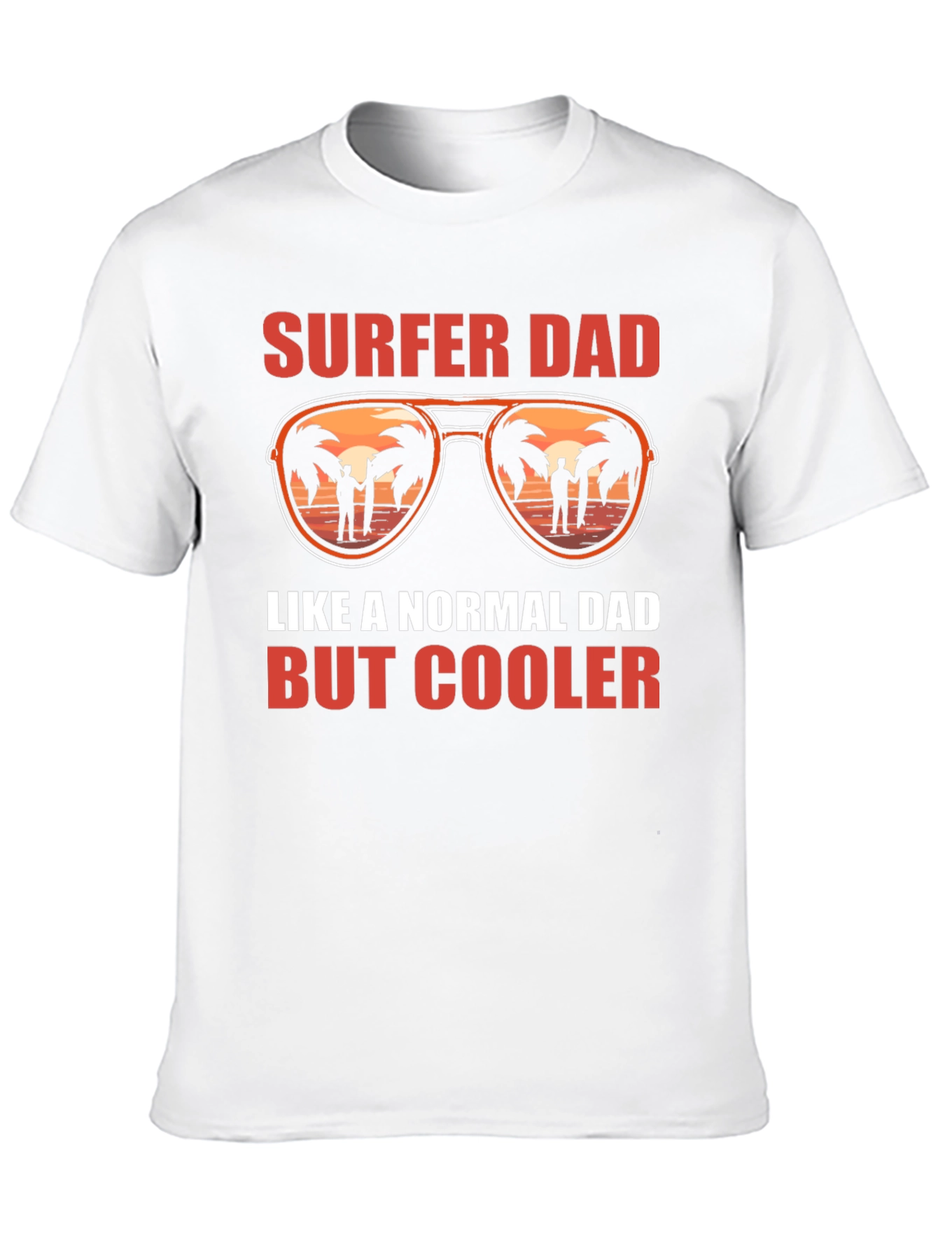 Surfer Dad T-Shirt: Cool Fathers Day Gift