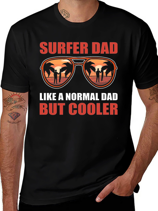 Surfer Dad T-Shirt: Cool Fathers Day Gift