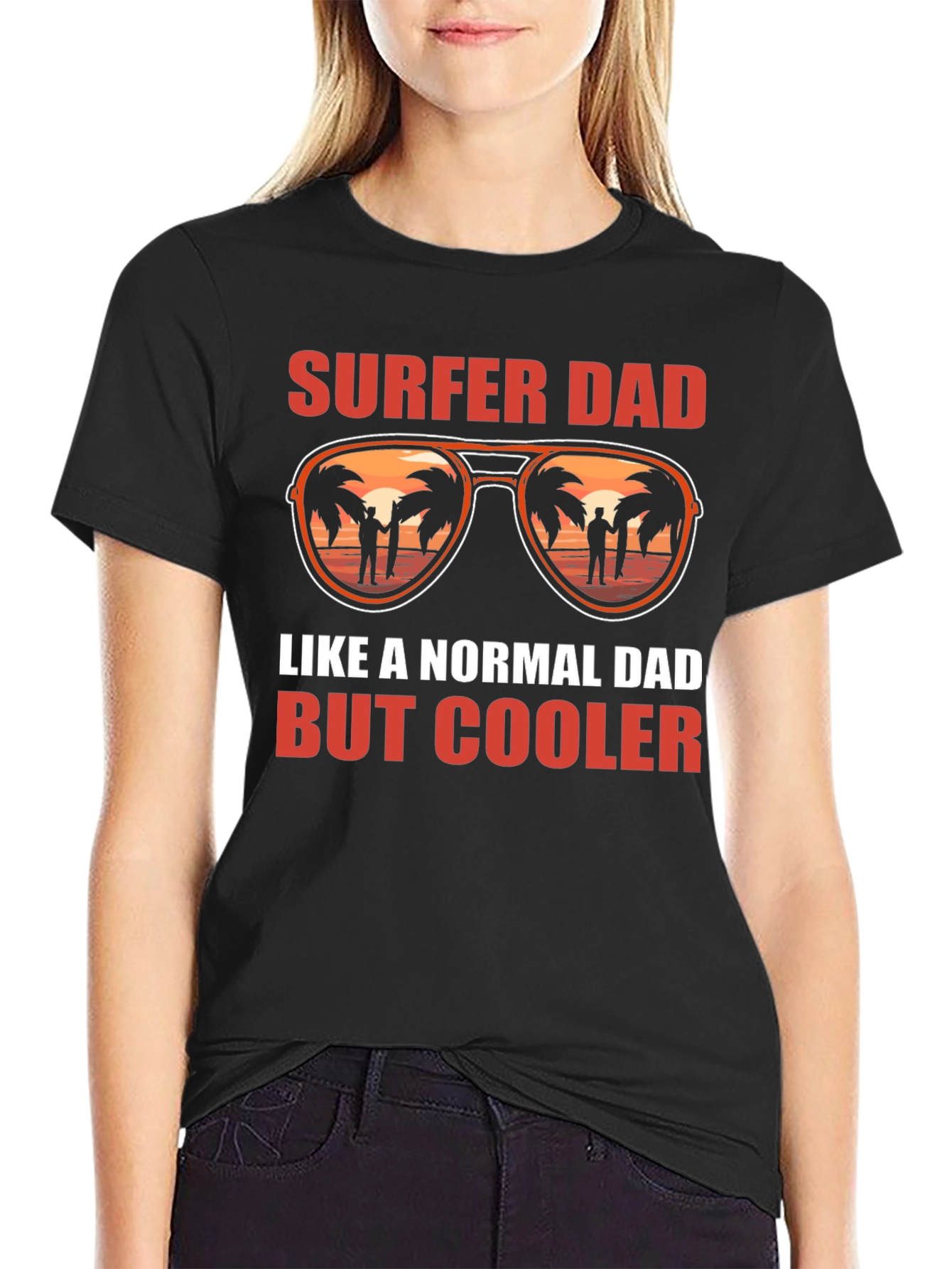 Surfer Dad T-Shirt: Cool Fathers Day Gift