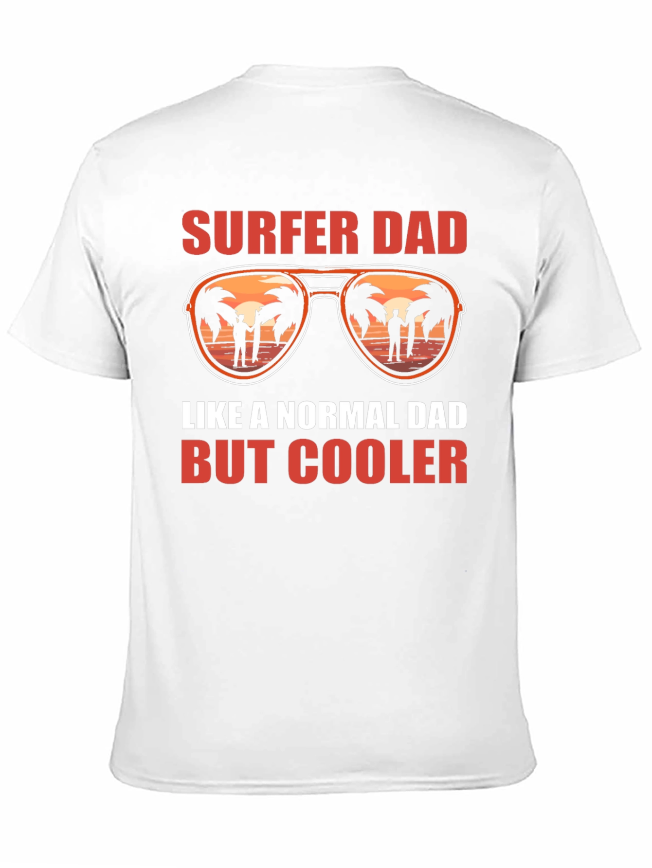 Surfer Dad T-Shirt: Cool Fathers Day Gift