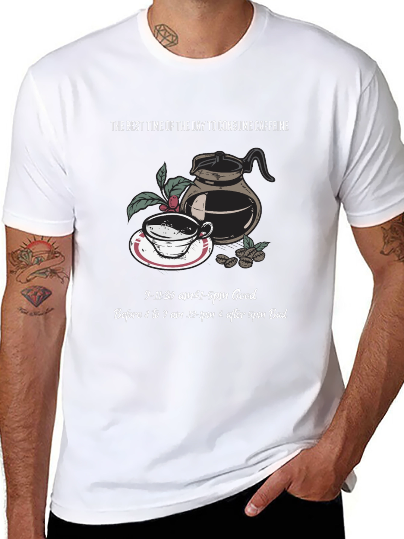 Best Time for Caffeine T-Shirt