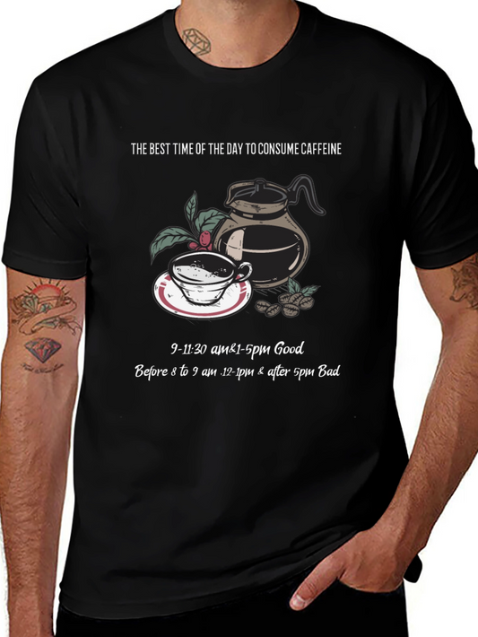 Best Time for Caffeine T-Shirt