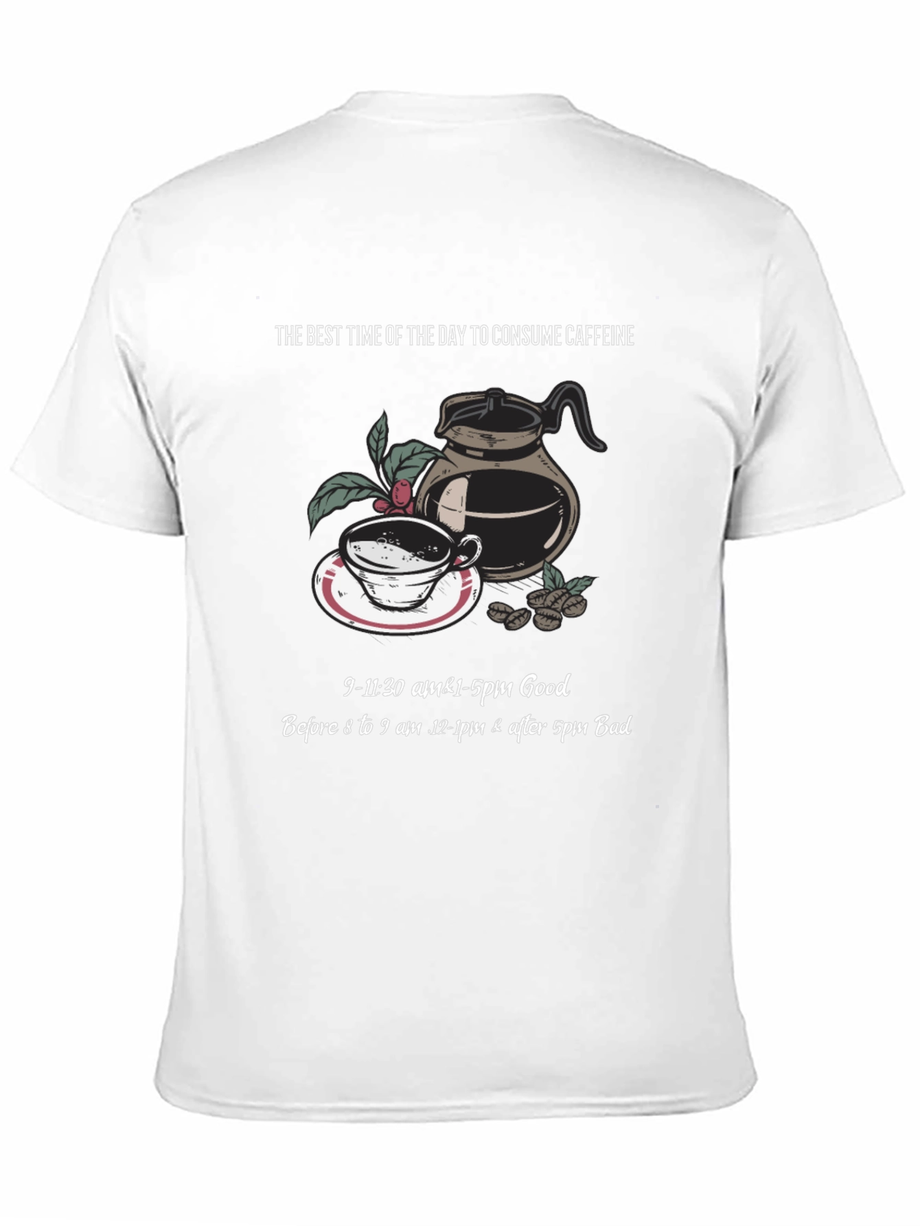 Best Time for Caffeine T-Shirt