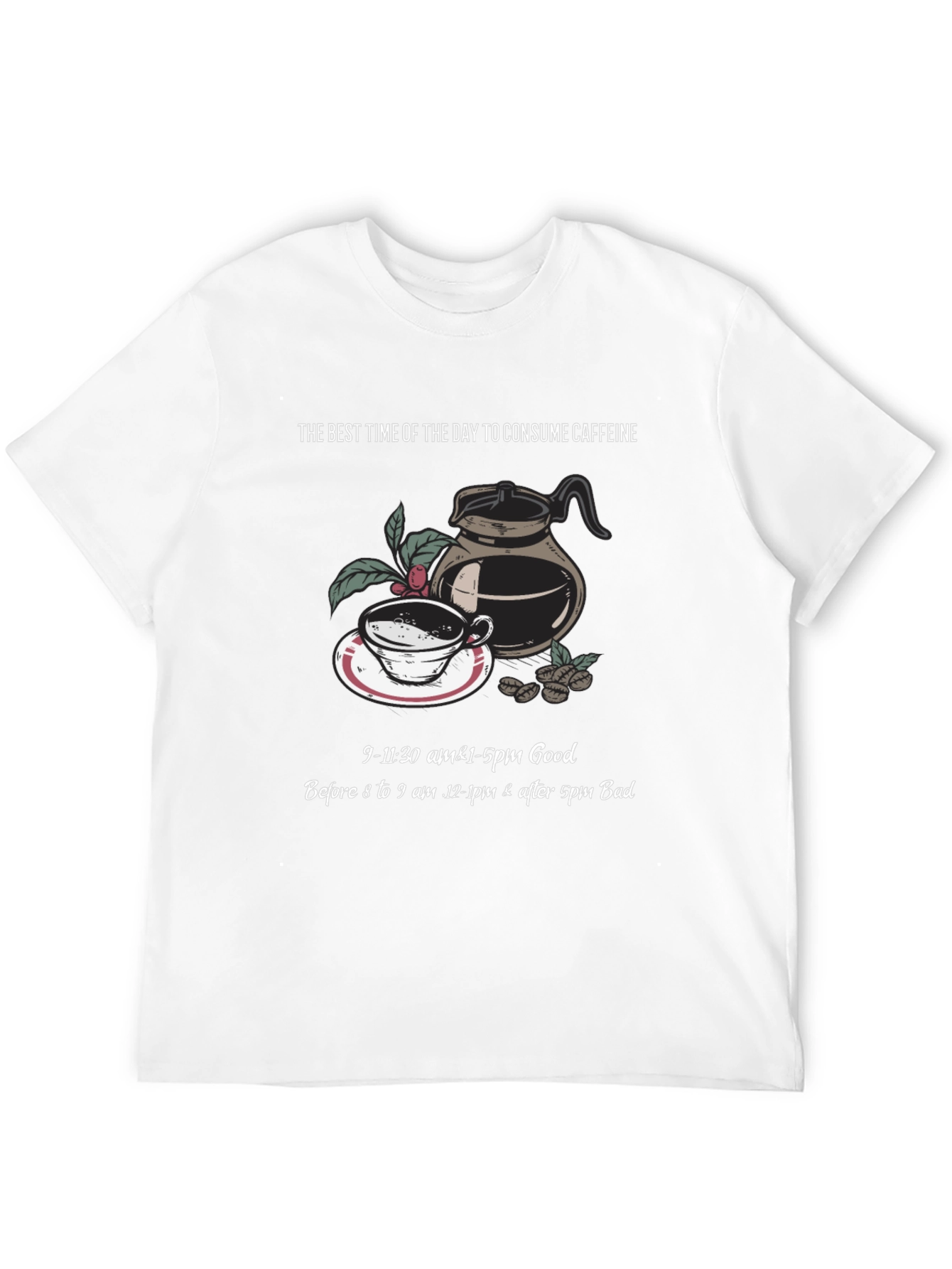 Best Time for Caffeine T-Shirt