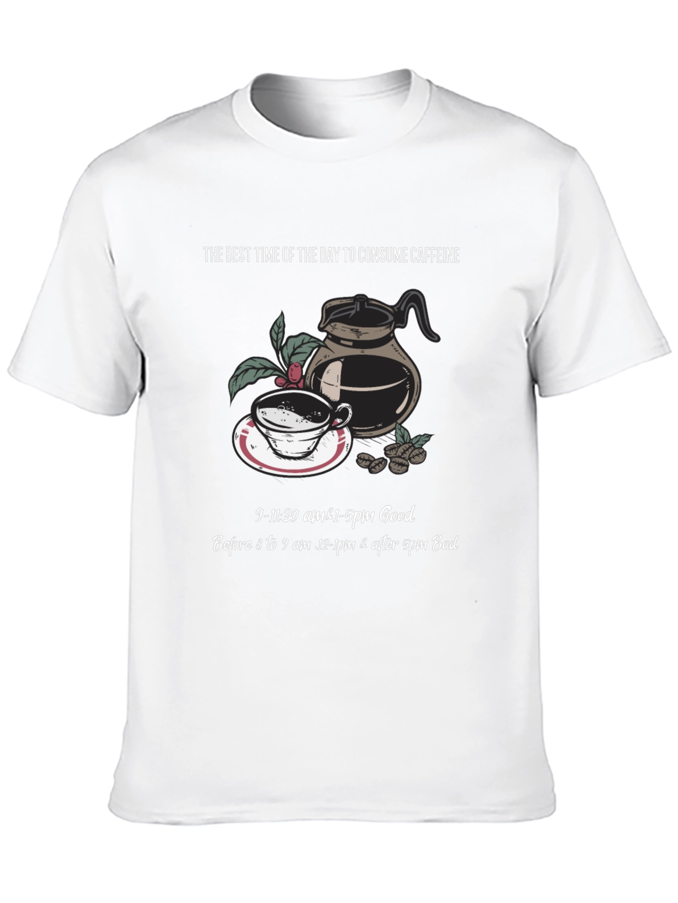 Best Time for Caffeine T-Shirt