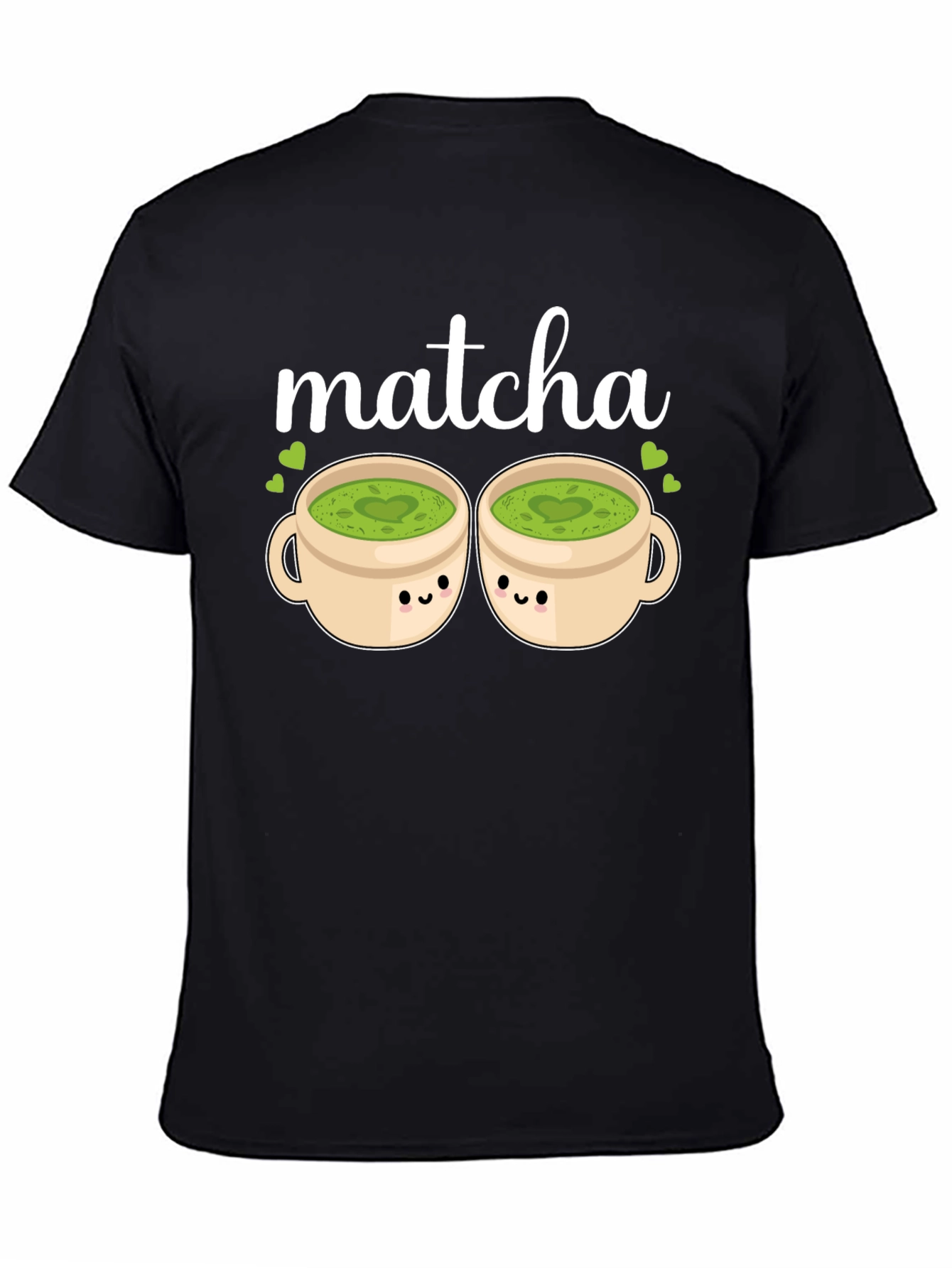 Matcha Lovers Tee: Kawaii Cups Graphic T-Shirt