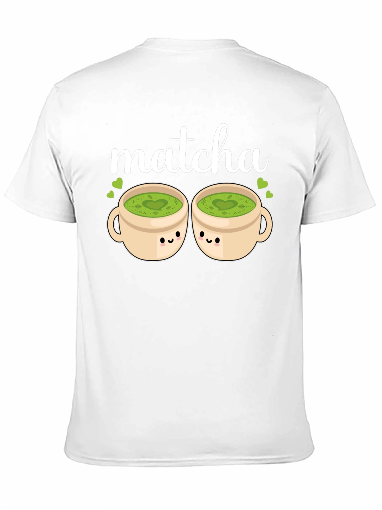 Matcha Lovers Tee: Kawaii Cups Graphic T-Shirt