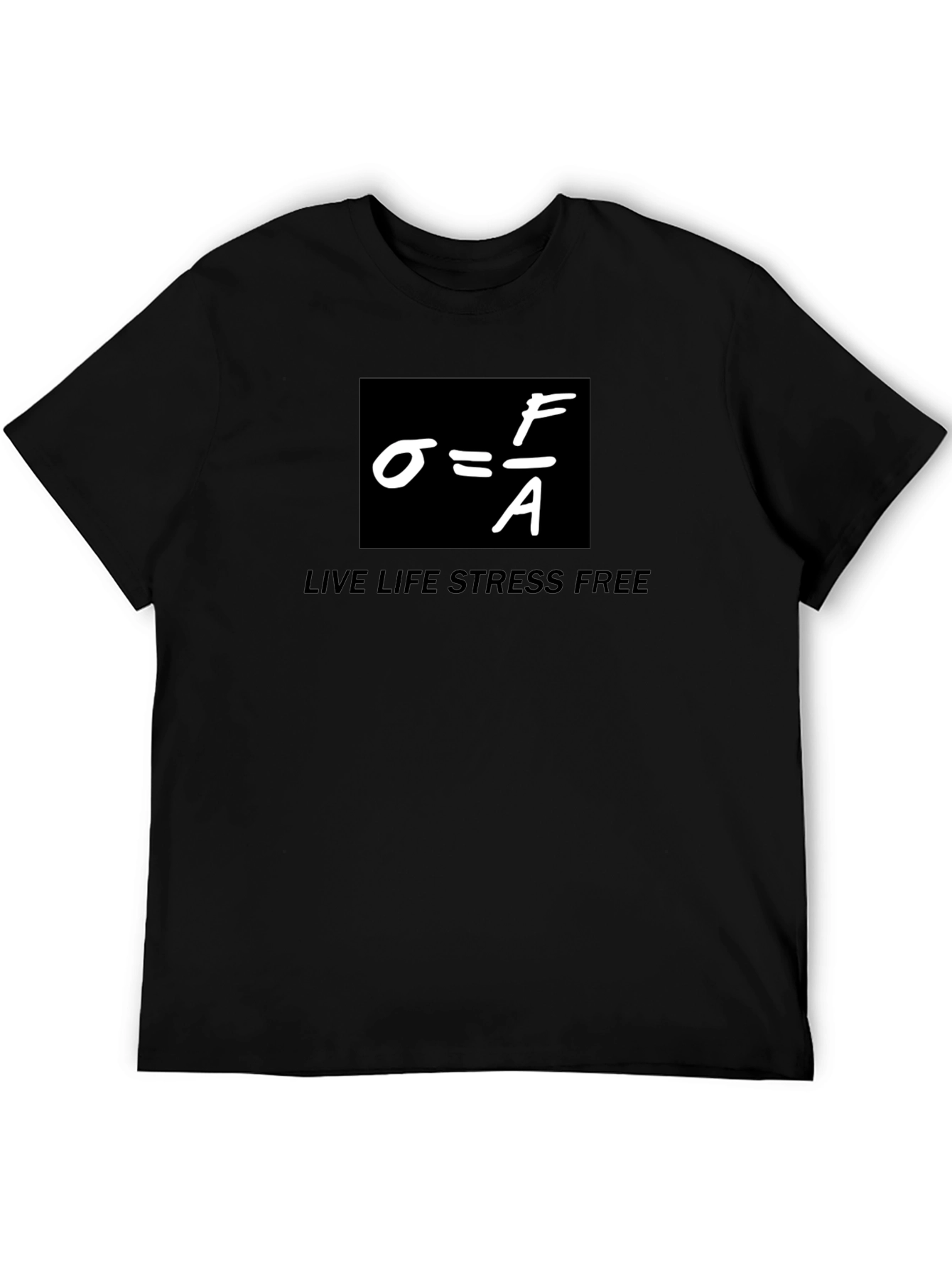 Live Stress-Free T-Shirt: Formula Design Relaxed Fit