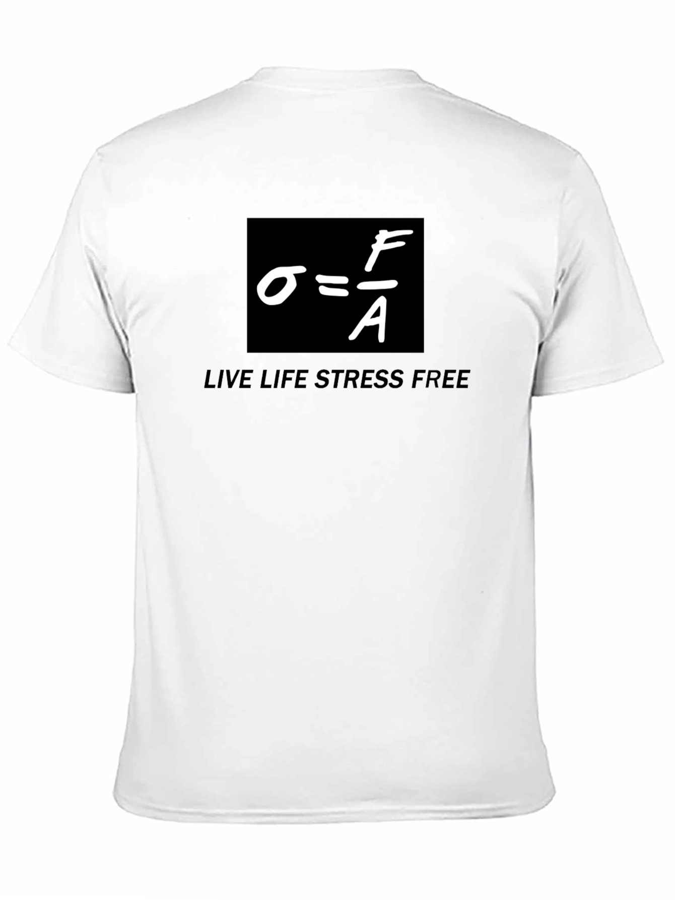 Live Stress-Free T-Shirt: Formula Design Relaxed Fit