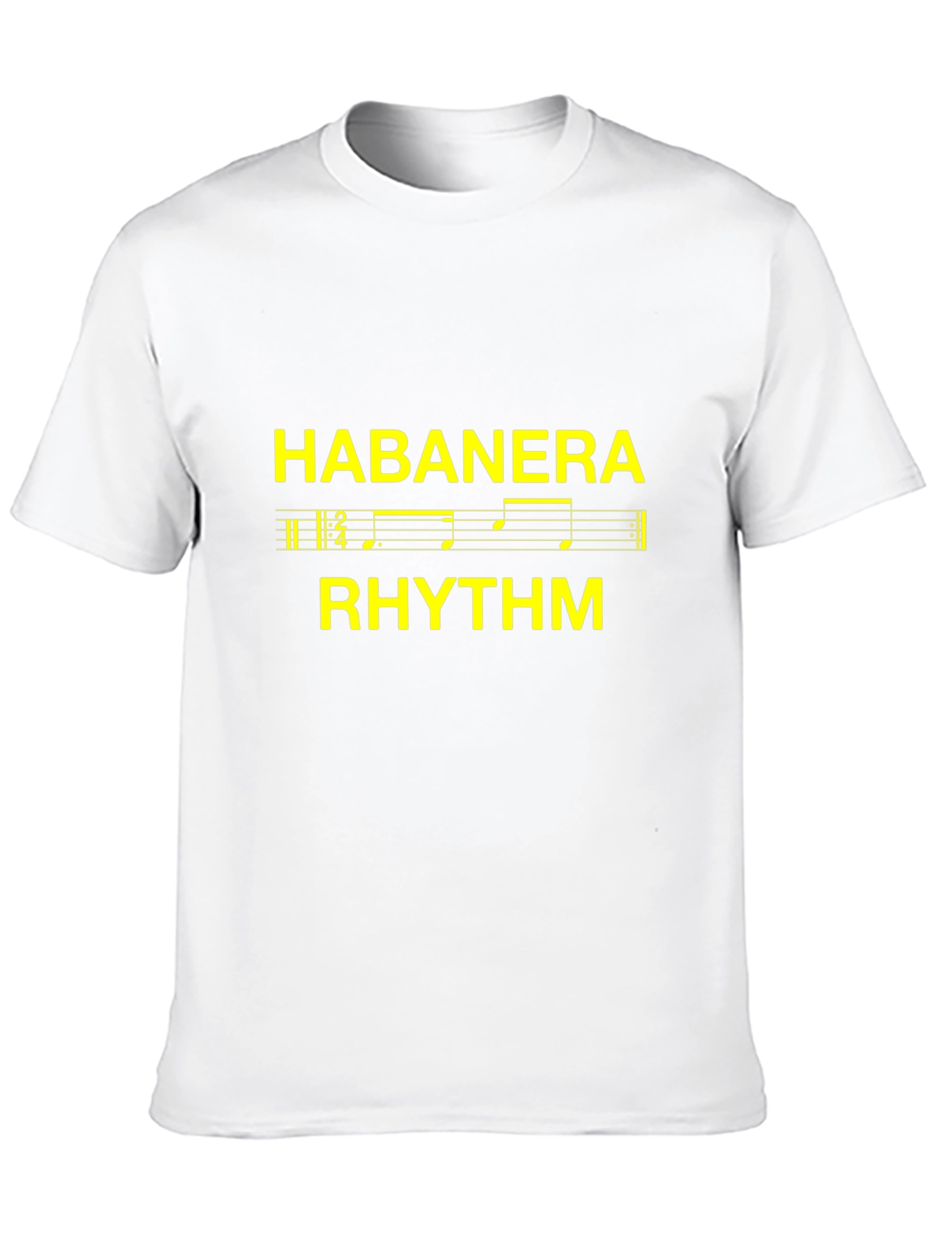 Habanera Rhythm Graphic T-Shirt - Music Lover Tee