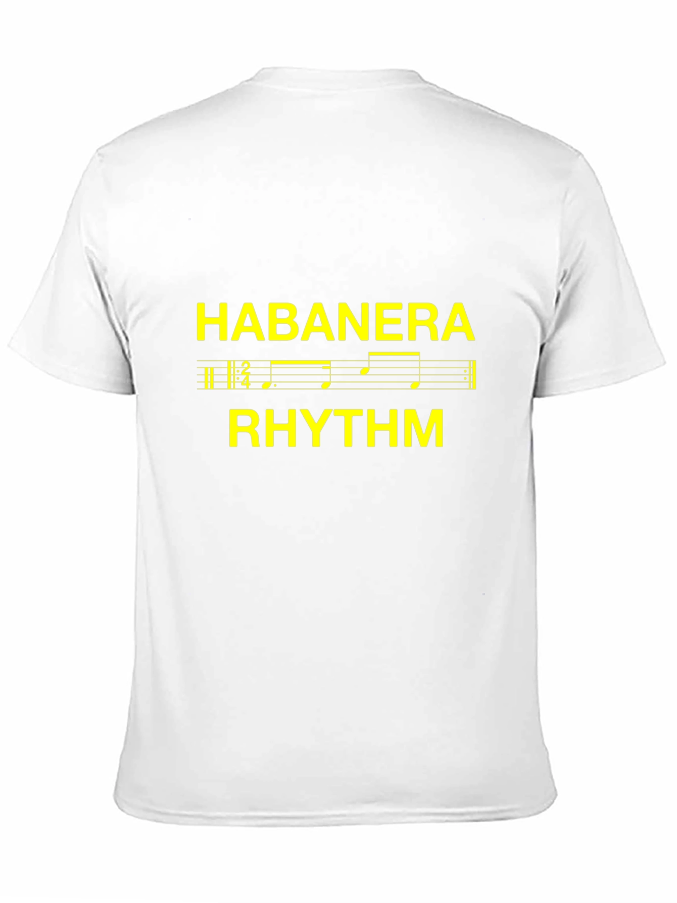 Habanera Rhythm Graphic T-Shirt - Music Lover Tee