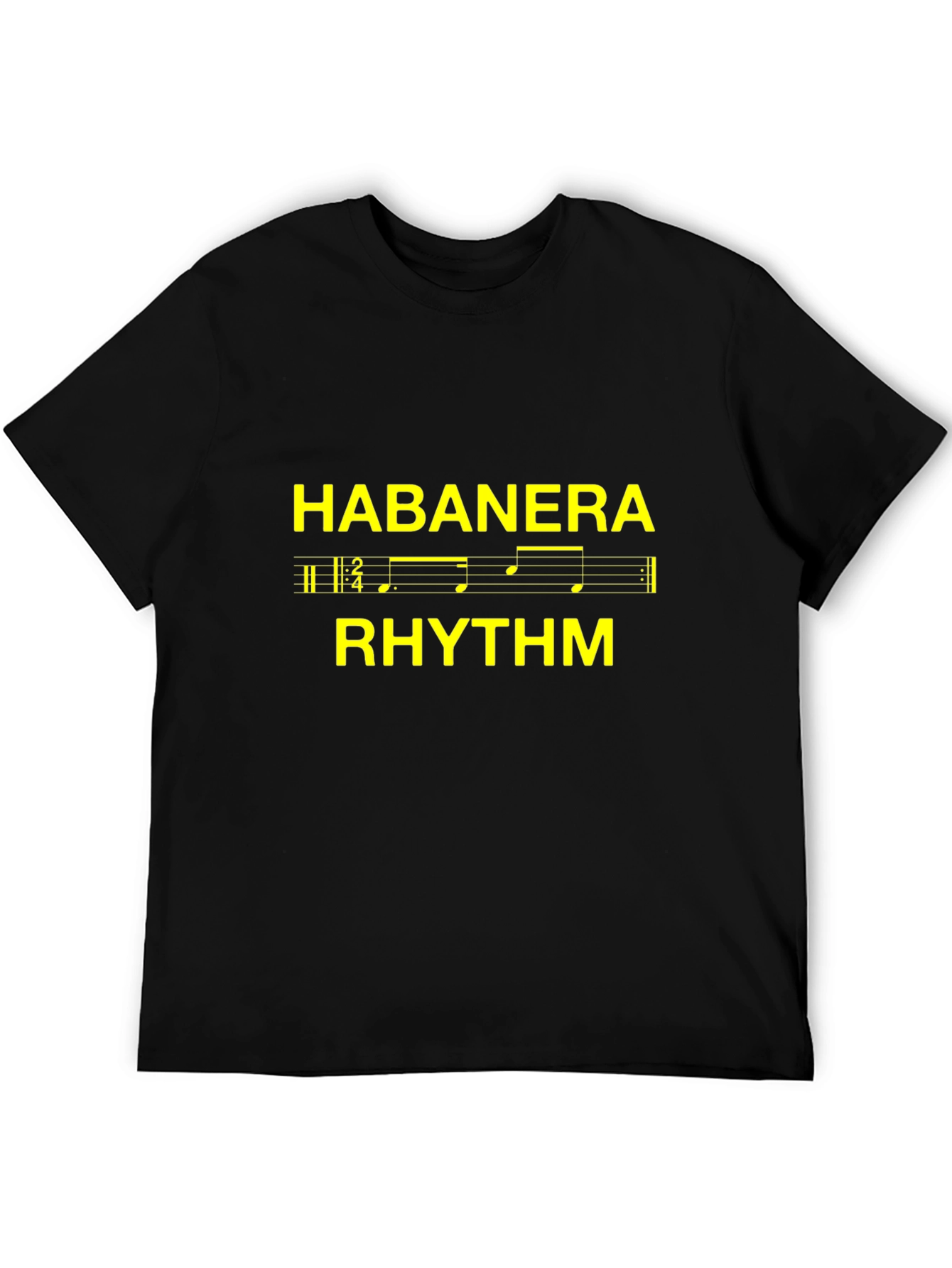 Habanera Rhythm Graphic T-Shirt - Music Lover Tee