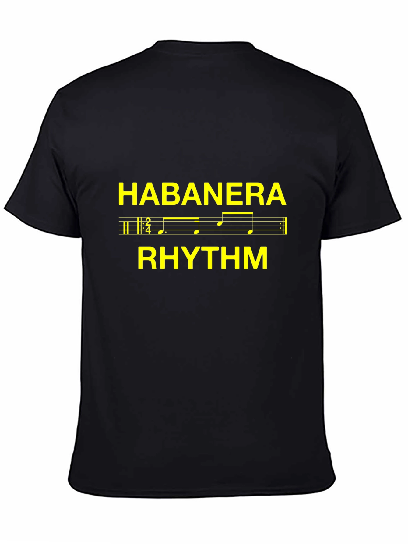 Habanera Rhythm Graphic T-Shirt - Music Lover Tee