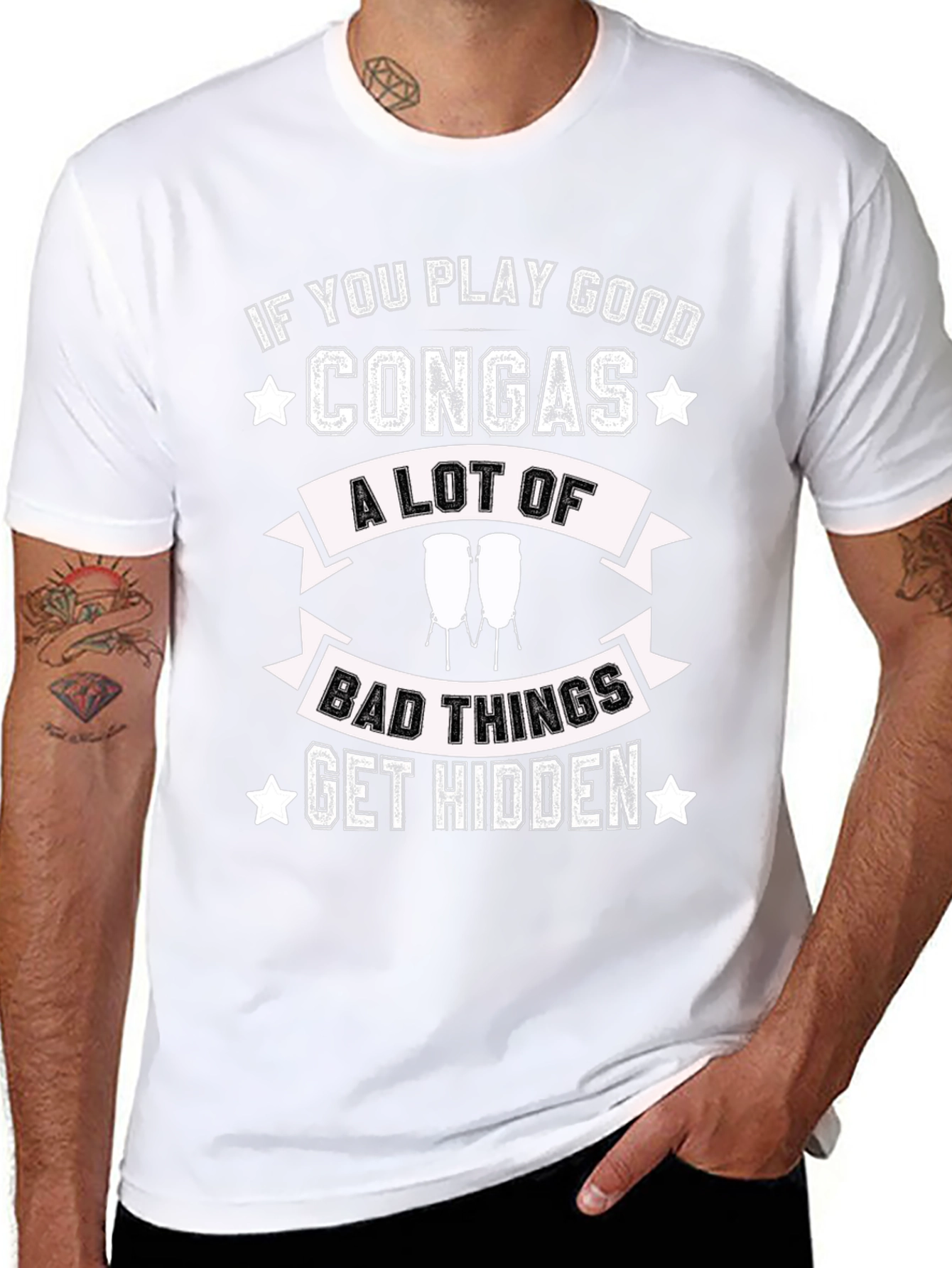 Conga Player T-Shirt - If You Play Good Congas