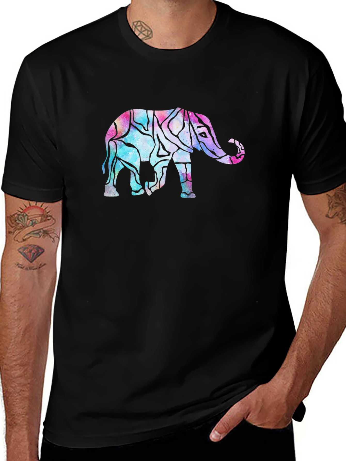 Elephant Graphic T-Shirt - Stylish & Unique