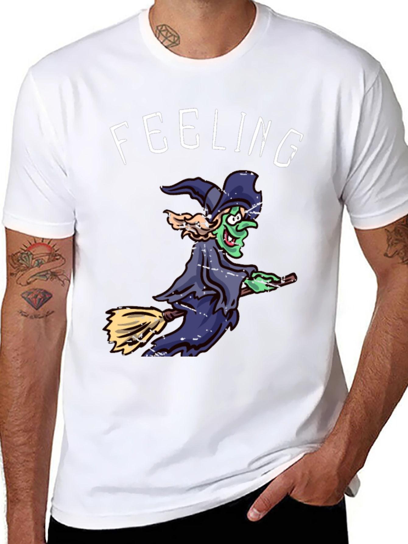 Feeling Witchy Black Graphic Tee
