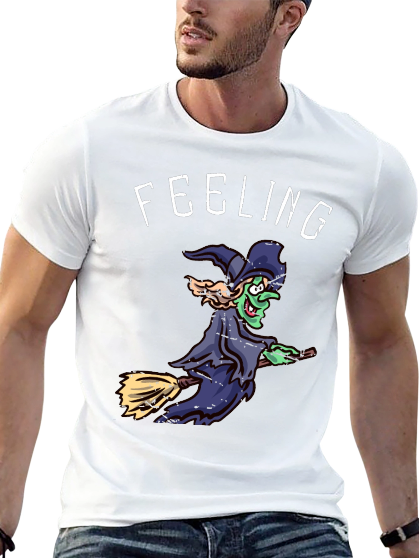 Feeling Witchy Black Graphic Tee