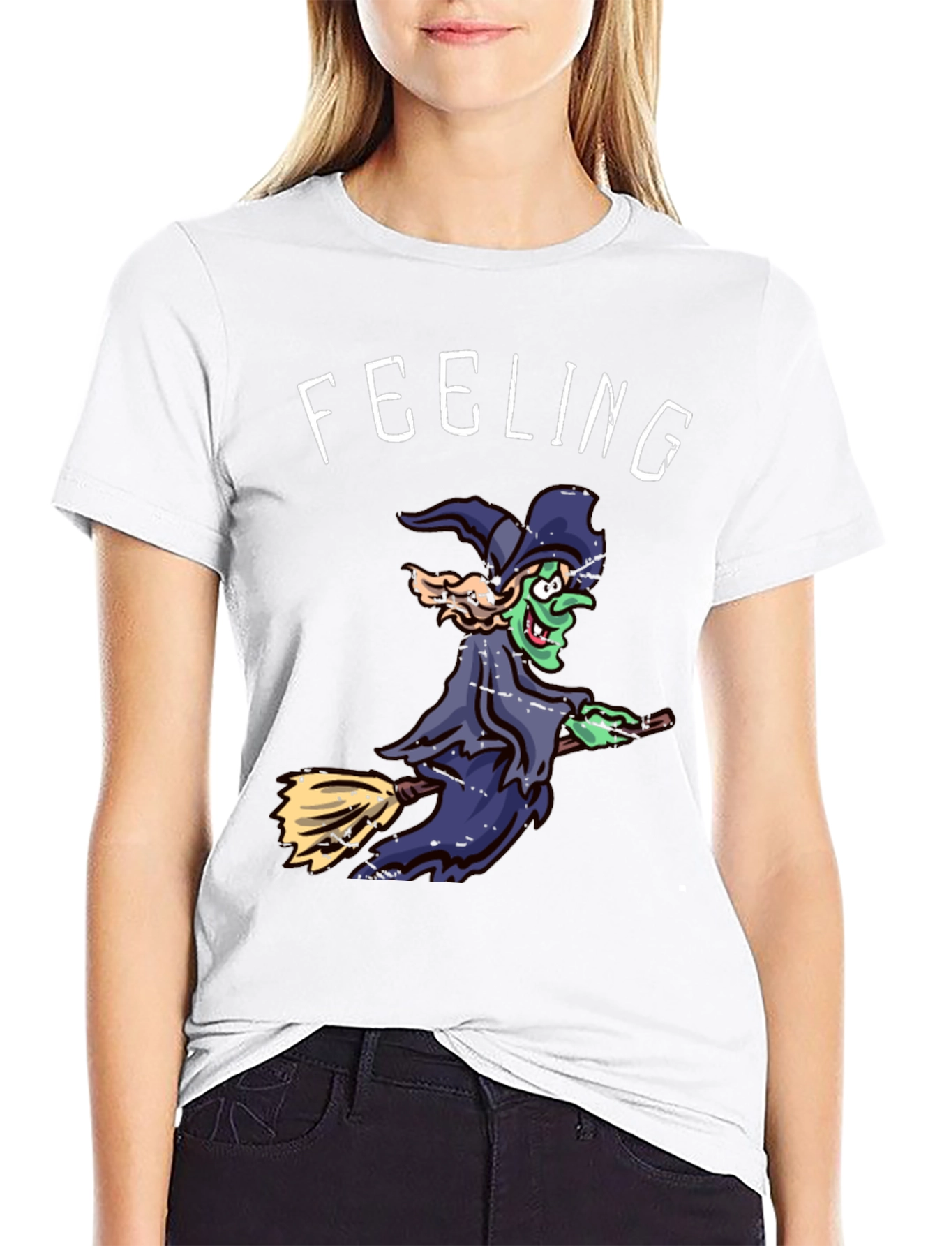 Feeling Witchy Black Graphic Tee