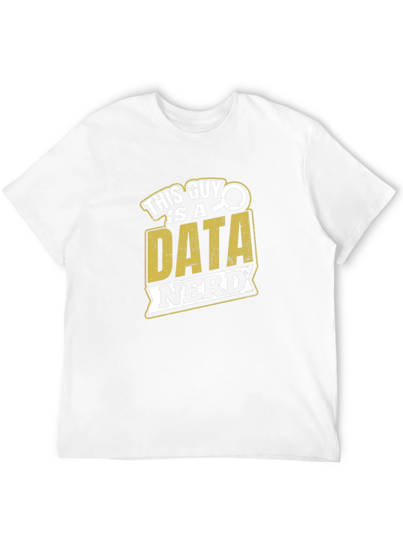 Data Nerd Graphic T-Shirt - Black Cotton Tee