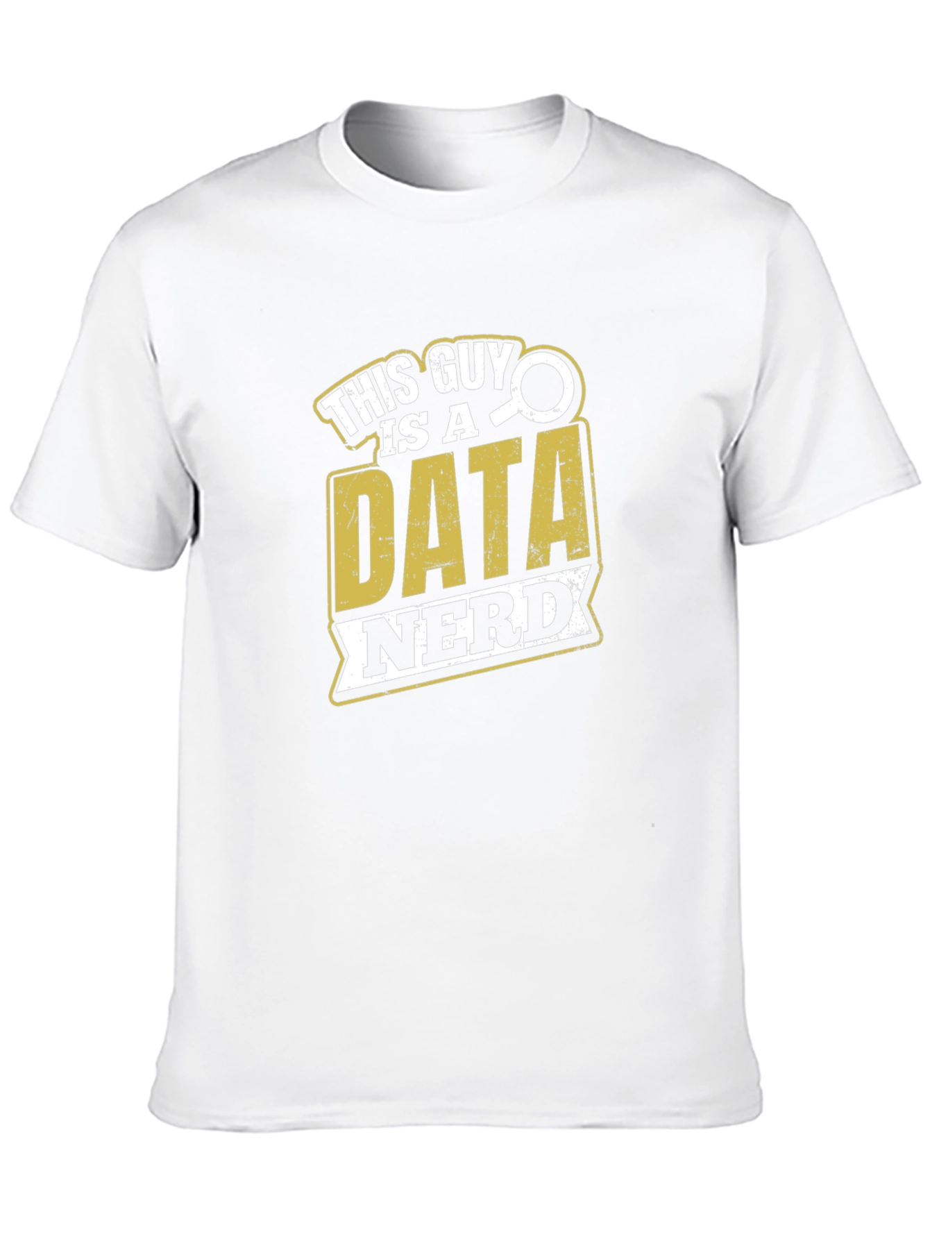 Data Nerd Graphic T-Shirt - Black Cotton Tee