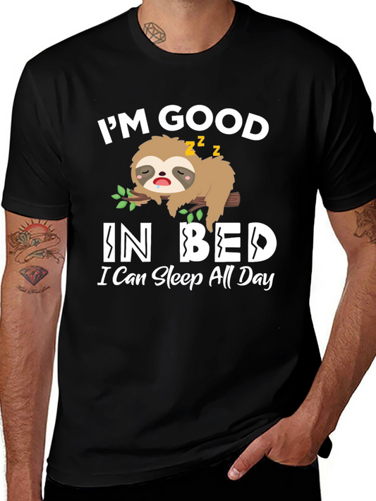Im Good In Bed Sloth T-Shirt