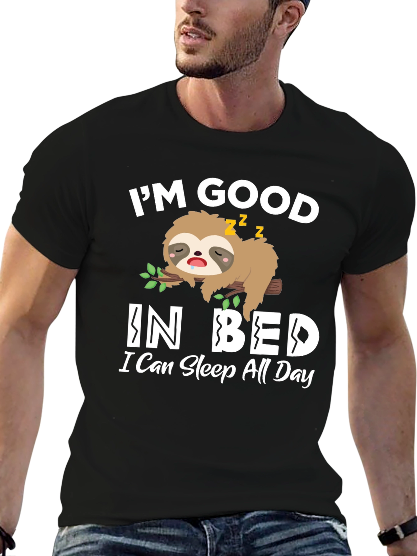 Im Good In Bed Sloth T-Shirt