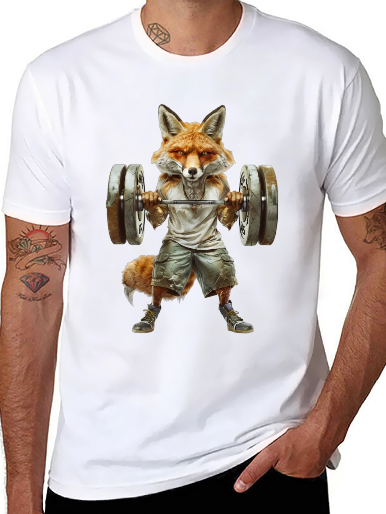 Fox Fitness Graphic T-Shirt