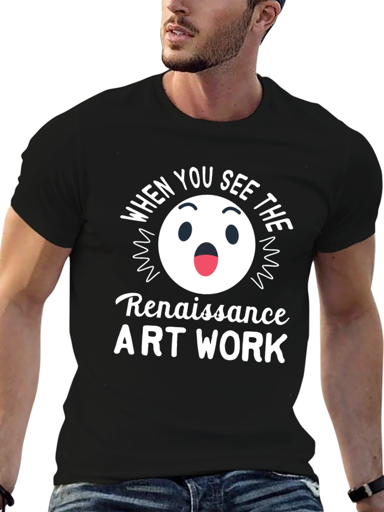 Renaissance Art Work Graphic T-Shirt