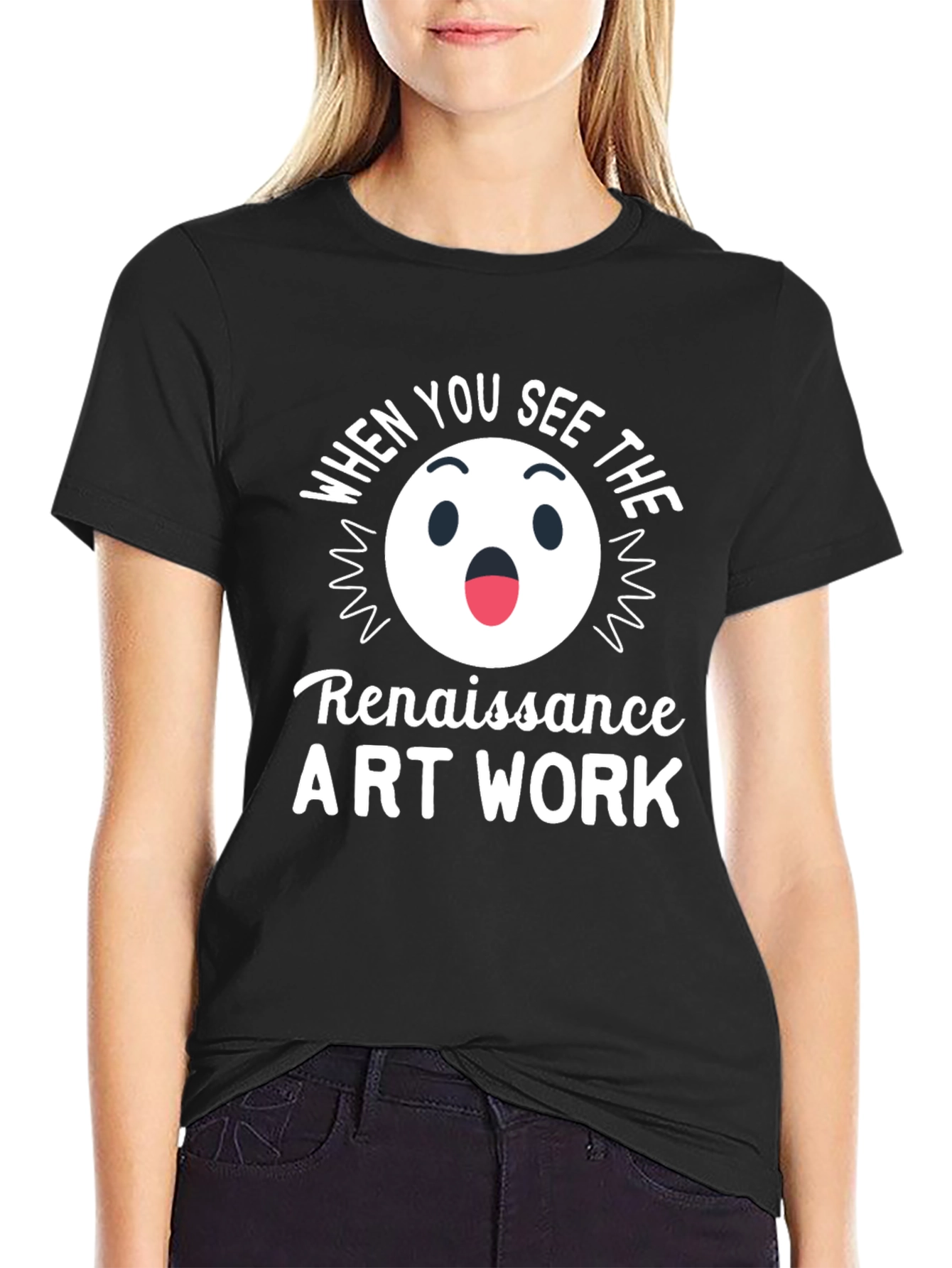 Renaissance Art Work Graphic T-Shirt